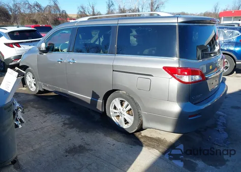 2013 Nissan Quest Sl z USA, uszkodzony, nr VIN JN8AE2KP2D9062176